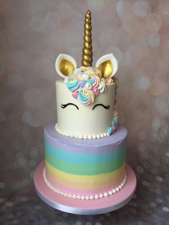 rainbow unicorn cake | robyn loves cake